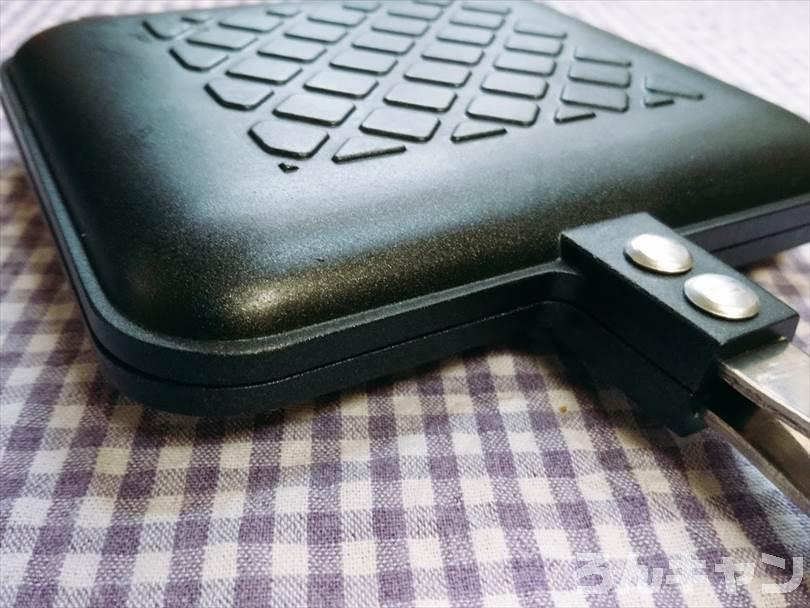 ホットサンドメーカーで焼く前のじゃがバター