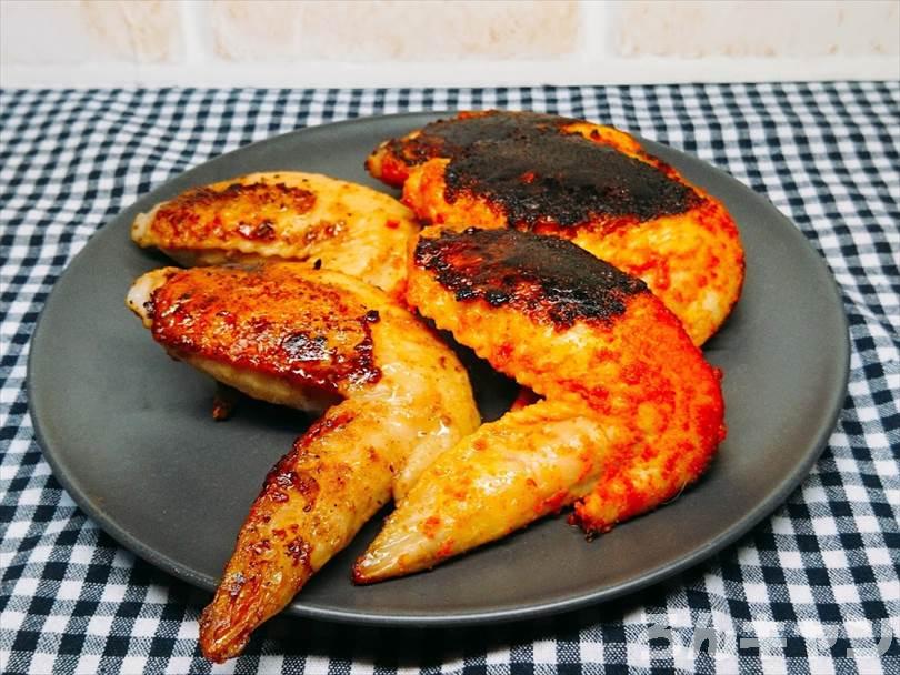 ホットサンドメーカーで焼いたタンドリーチキンとマキシマムチキン