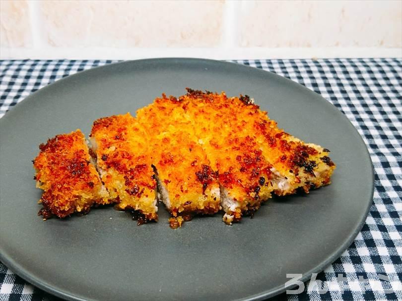 ホットサンドメーカーで焼いたとんかつ