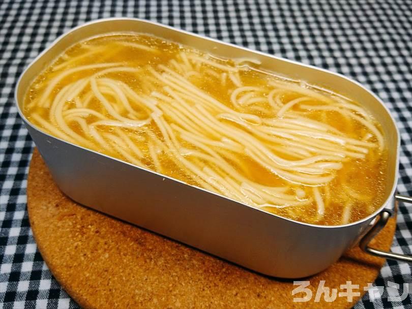 ダイソーメスティンでつくったマルタイラーメン