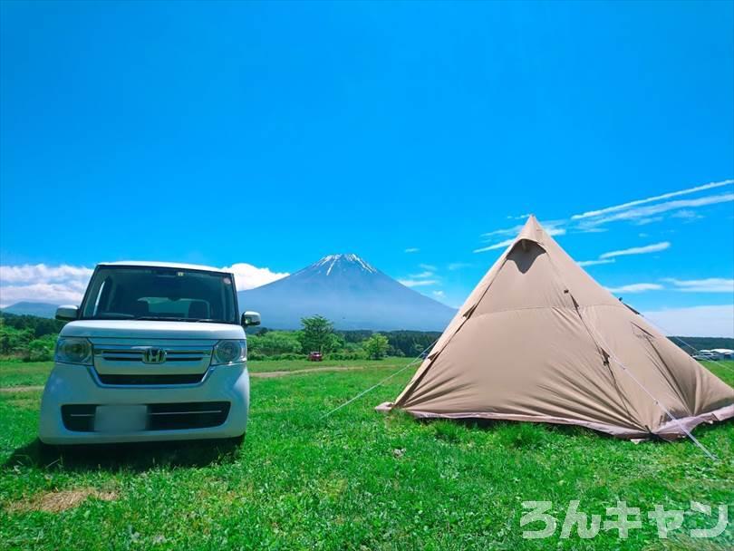 【リアルな写真レポ】富士山が見えるおすすめのキャンプ場まとめ｜四季折々の美しさが楽しめる