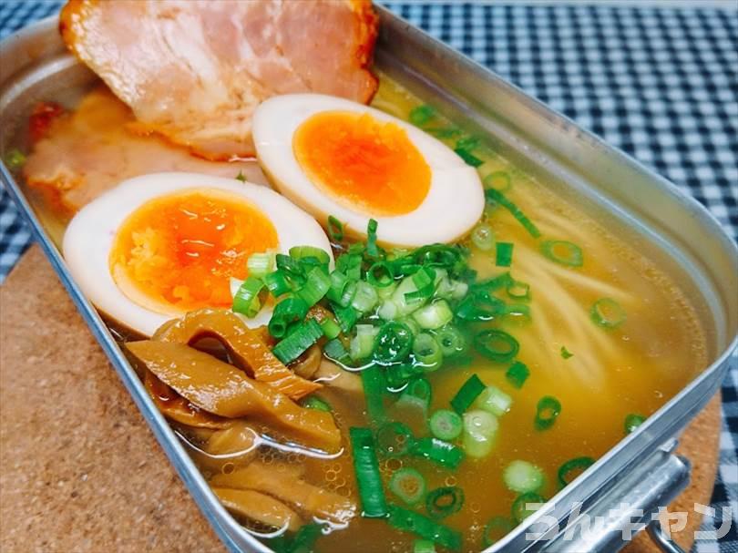 トランギアのメスティンで棒ラーメン（マルタイラーメン）をつくる