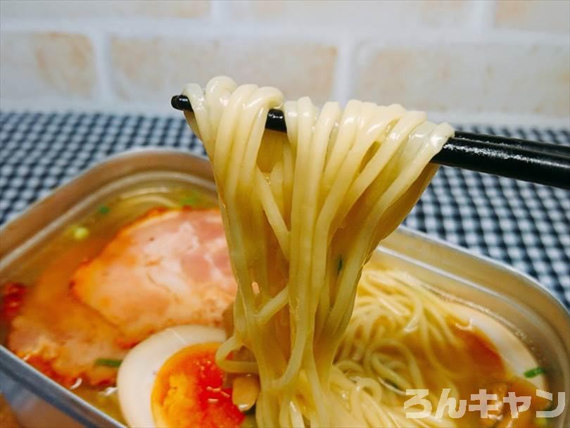 トランギアのメスティンで棒ラーメン（マルタイラーメン）をつくる