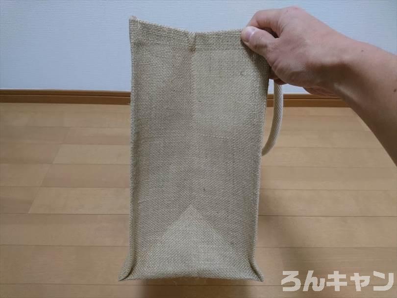 無印良品のジュートマイバッグはキャンプに使える（丈夫で見た目もオシャレ）