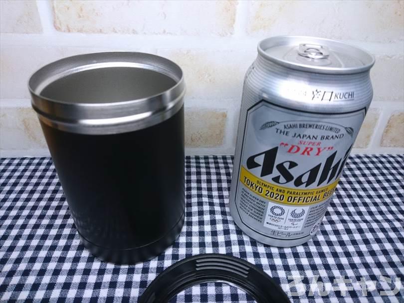 ワークマンの真空保冷缶ホルダー（350ml・500ml）は夏キャンプで缶ビールや缶ジュースがずっと冷たく飲める
