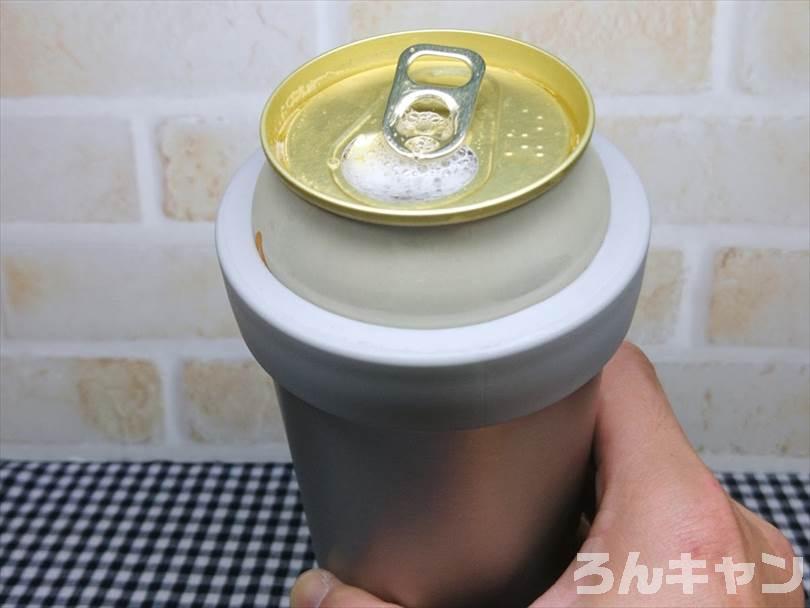 ワークマンの真空保冷缶ホルダー（350ml・500ml）は夏キャンプで缶ビールや缶ジュースがずっと冷たく飲める