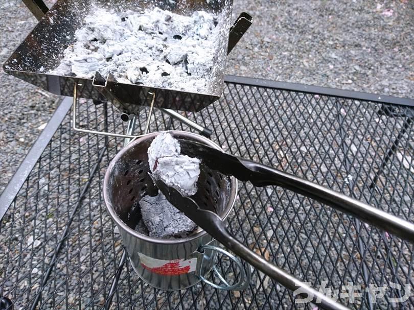 【100均】ダイソーの炭でバーベキュー｜火おこし器&火消し壷はキッチングッズを代用して賢く節約
