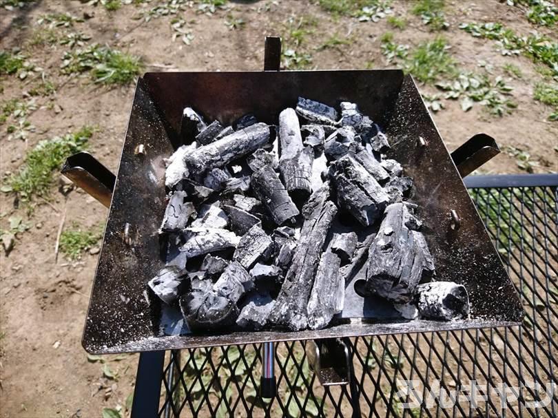 【100均】セリアの火起こし器を使って贅沢焼き肉｜コンパクトサイズでソロキャンにぴったり