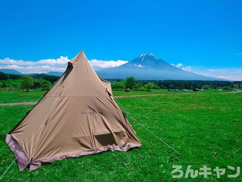 【リアルな写真レポ】富士山が見えるおすすめのキャンプ場まとめ｜四季折々の美しさが楽しめる