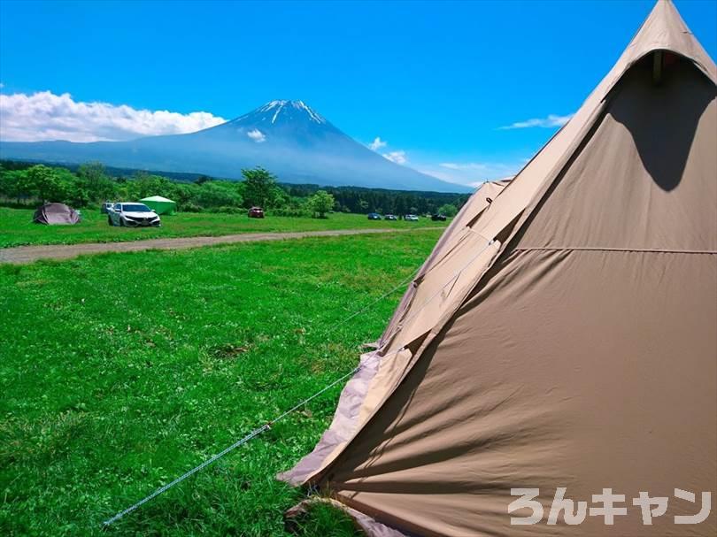 【リアルな写真レポ】富士山が見えるおすすめのキャンプ場まとめ｜四季折々の美しさが楽しめる