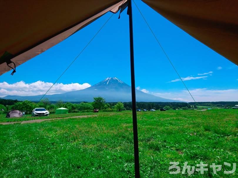 【リアルな写真レポ】富士山が見えるおすすめのキャンプ場まとめ｜四季折々の美しさが楽しめる