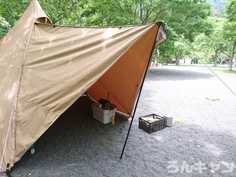 【コスパ優秀】FIELDOOR アルミテントポール｜直径32mmで太くて丈夫（4本連結で最大280cm）