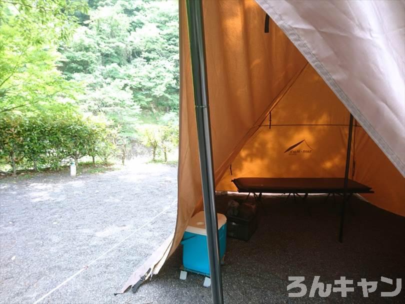 【コスパ優秀】FIELDOOR アルミテントポール|直径32mmで太くて丈夫(4本連結で最大280cm)
