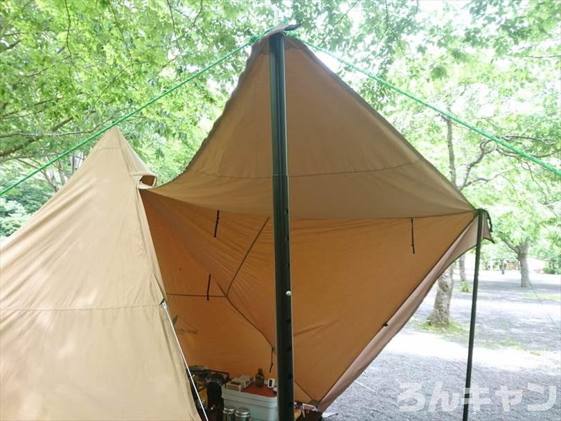 Fieldoor アルミテントポールを徹底レビュー 直径32mmで太くて丈夫 4本連結で最大280cm ろんキャン Fieldoor アルミテントポールを徹底レビュー 直径32mmで太くて丈夫 4本連結で最大280cm ろんキャン