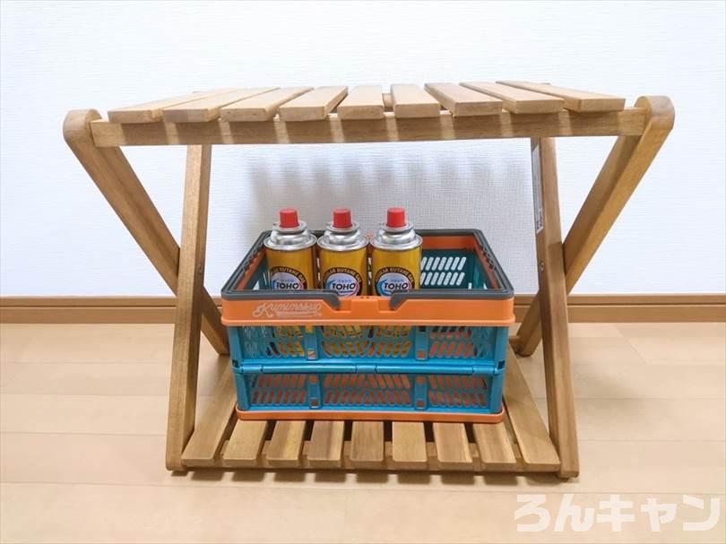 【コスパ抜群】ニトリの木製ラックはキャンプでも自宅でも使えるオシャレ棚