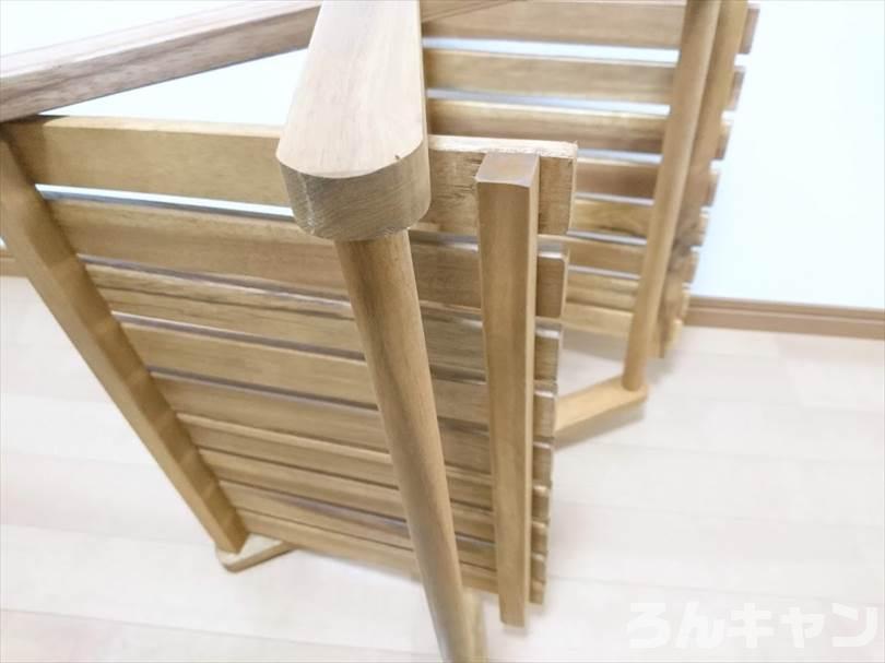【コスパ抜群】ニトリの木製ラックはキャンプでも自宅でも使えるオシャレ棚 ろんキャン