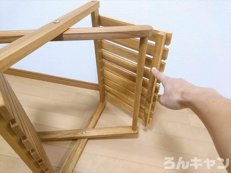 【コスパ抜群】ニトリの木製ラックはキャンプでも自宅でも使えるオシャレ棚