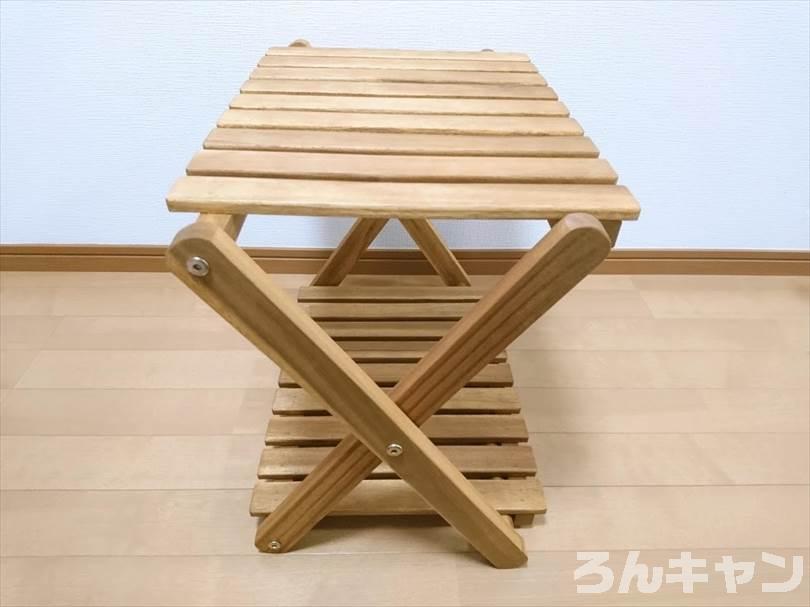 【コスパ抜群】ニトリの木製ラックはキャンプでも自宅でも使えるオシャレ棚