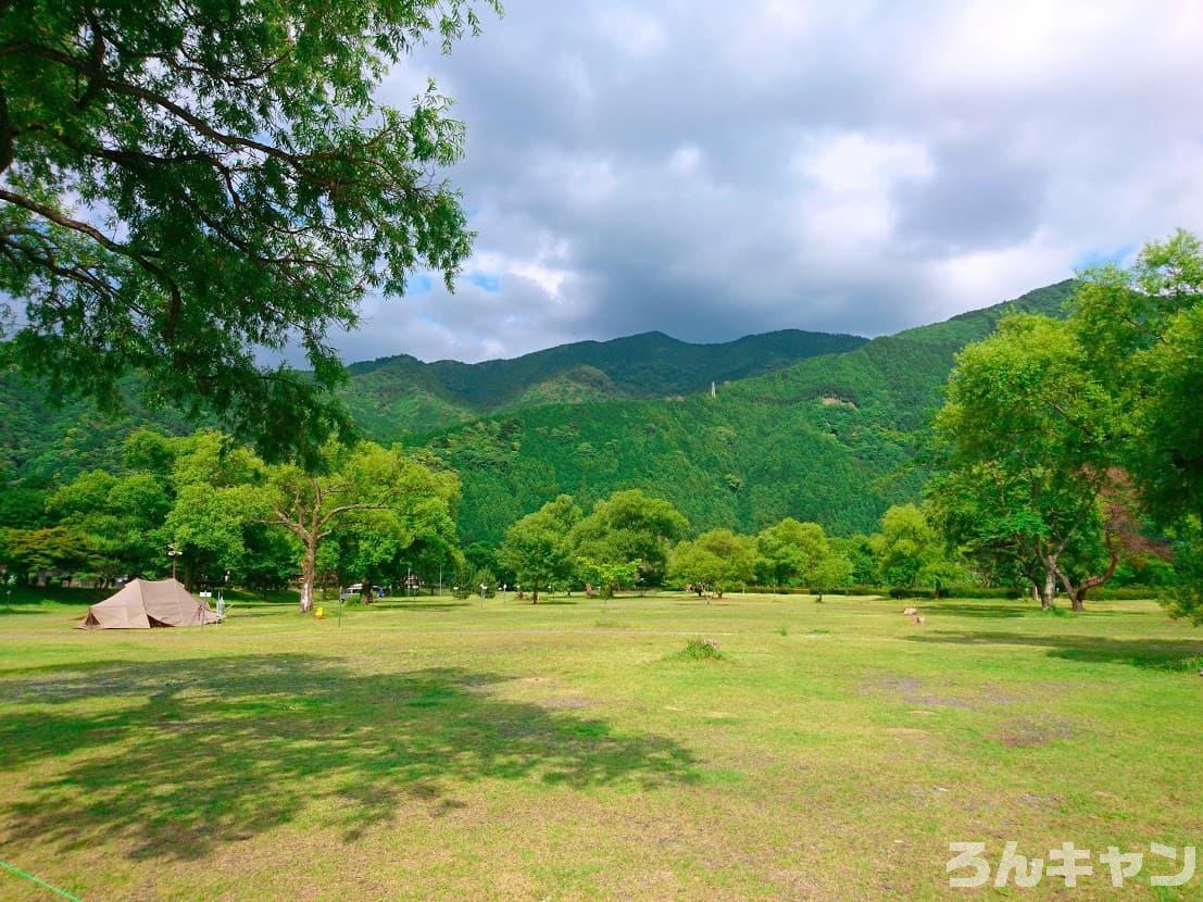 くのわき親水公園キャンプ場