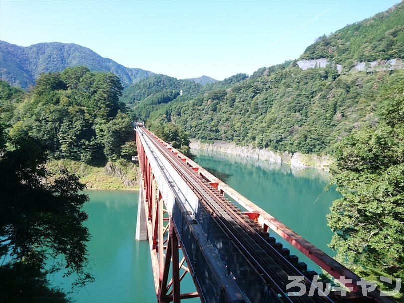 【ゆるキャン△聖地巡礼】奥大井湖上駅「本当にすごい所に駅があるんだなぁ」（11巻・第60話）