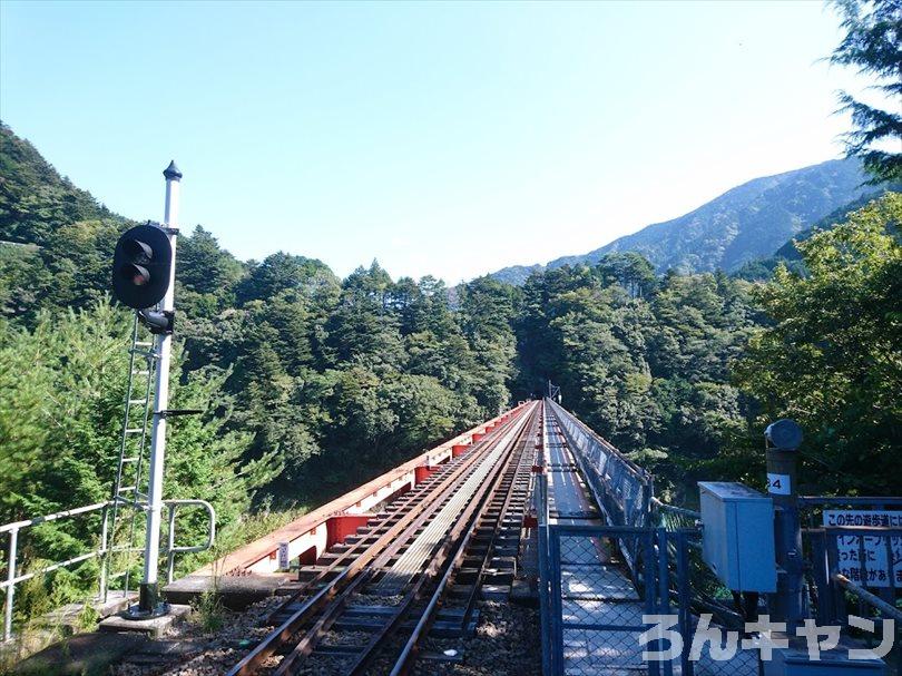 【ゆるキャン△聖地巡礼】奥大井湖上駅「本当にすごい所に駅があるんだなぁ」（11巻・第60話）