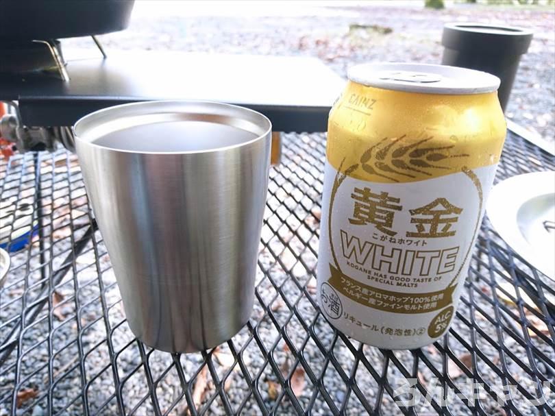 【コスパ最強】カインズのビール（黄金）をキャンプで飲み比べ｜安い・美味しい・飲みやすい