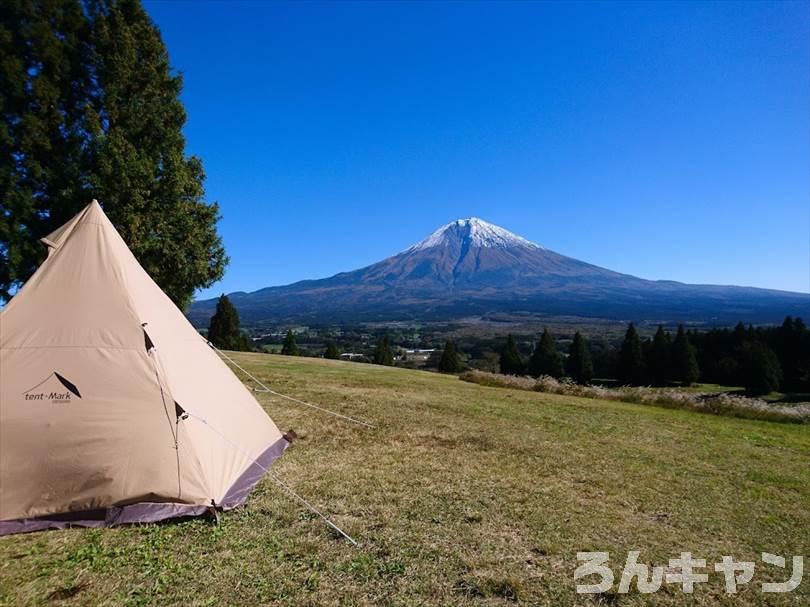 【リアルな写真レポ】富士山が見えるおすすめのキャンプ場まとめ｜四季折々の美しさが楽しめる