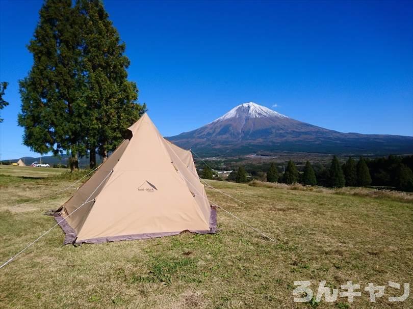 【リアルな写真レポ】富士山が見えるおすすめのキャンプ場まとめ｜四季折々の美しさが楽しめる