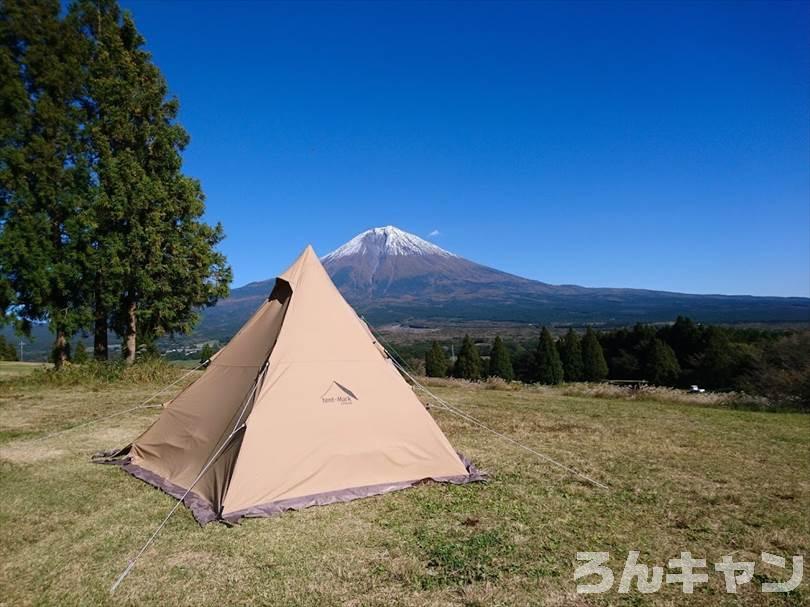 【リアルな写真レポ】富士山が見えるおすすめのキャンプ場まとめ｜四季折々の美しさが楽しめる