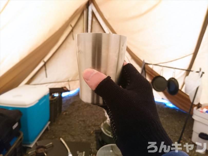 【春夏・秋冬】ワンポールテントにおすすめのレイアウト|土間スタイルで楽チン・快適