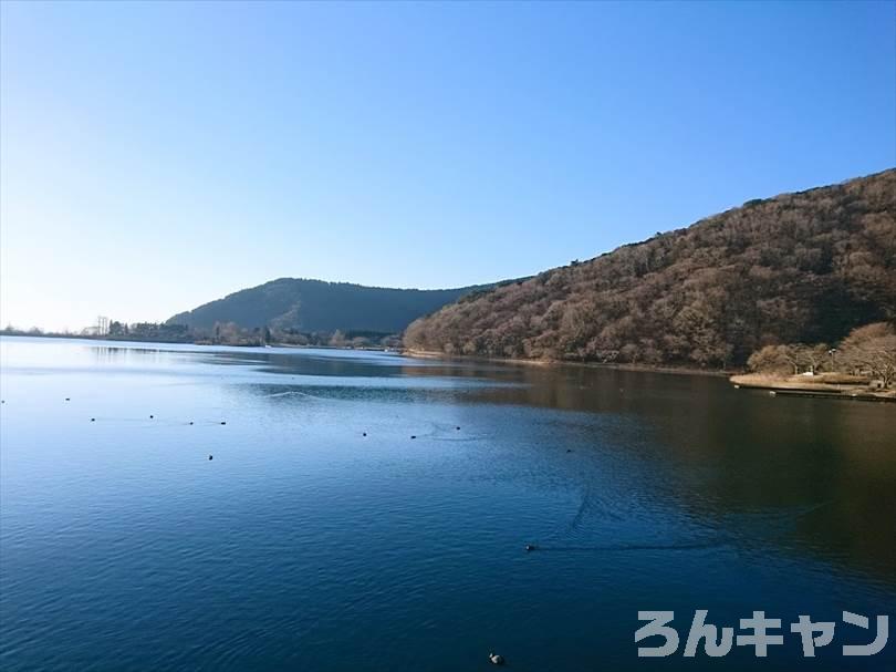 【冬の湖畔】田貫湖キャンプ場から見える絶景の富士山｜A・Bサイトの雰囲気をブログでご紹介
