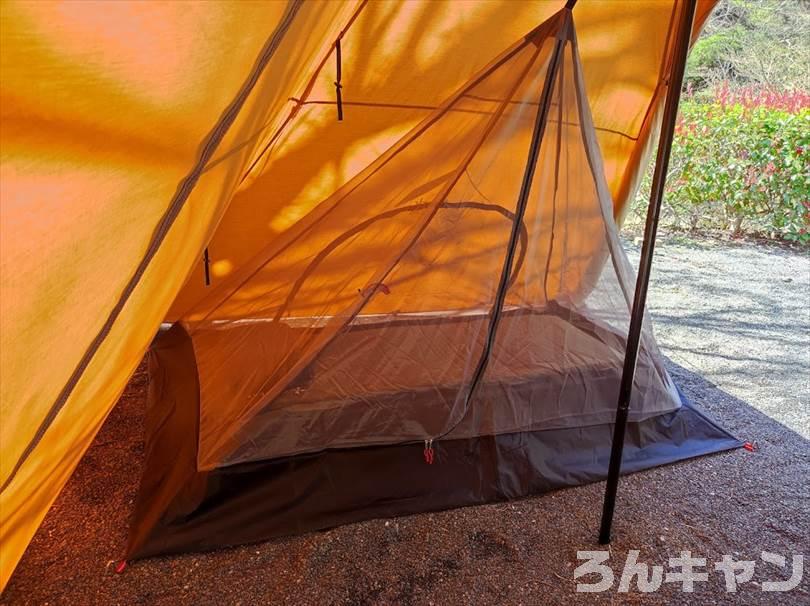 【ミニ蚊帳】サーカスTC DXにおすすめのメッシュインナーテント｜夏キャンプの虫対策