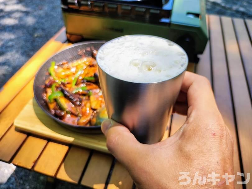 【簡単キャンプ飯】麻婆茄子はご飯のおかずにもビールのおつまみにもピッタリ！