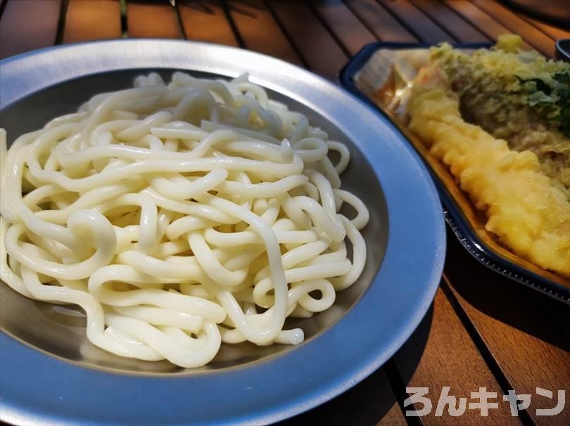 【簡単キャンプ飯】夏は冷たいざるそば・うどん・そうめん・冷やし中華がサッパリ美味しい