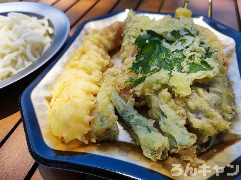 【簡単キャンプ飯】夏は冷たいざるそば・うどん・そうめん・冷やし中華がサッパリ美味しい