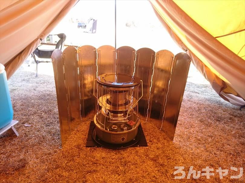 【冬キャンプ】テント内で石油ストーブ・薪ストーブを使うときの注意点まとめ