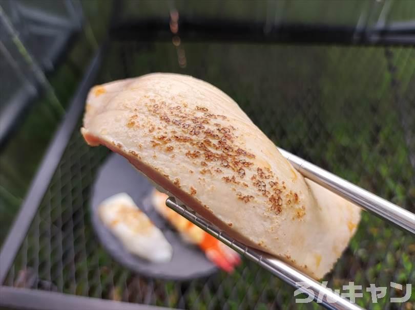 【簡単キャンプ飯】炙り寿司が美味しい｜まぐろ・サーモン・鯛・イカ・エビが絶品