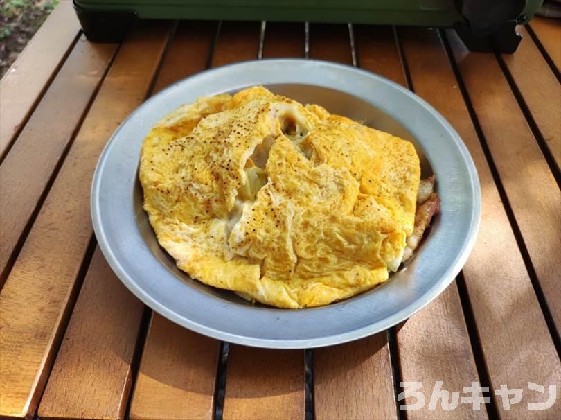 【簡単キャンプ飯】とん平焼きが美味しい｜ビールのおつまみにもピッタリ