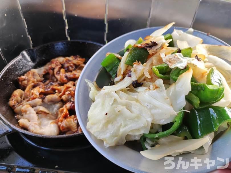 【簡単キャンプ飯】回鍋肉は豚バラ肉と野菜の旨味がたっぷり｜甘辛味噌が後引く美味しさ