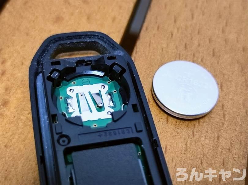 【軽自動車キャンプ】N-BOXの鍵（スマートキー）の電池を交換する方法