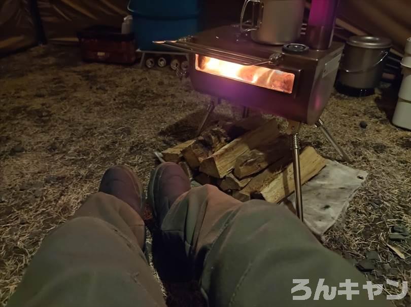 【暖かい】ワークマンのストレッチマイクロウォームパンツを徹底レビュー｜冬キャンプの必需品